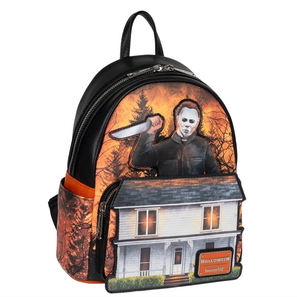 Loungefly Michael Myers The Boogeyman House Mini Backpack Limited Edition NWT SO - Picture 4 of 6